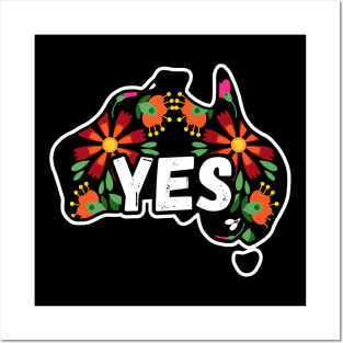 Yes Vote To The Voice Uluru Statement To Parliament Gifts Posters and Art